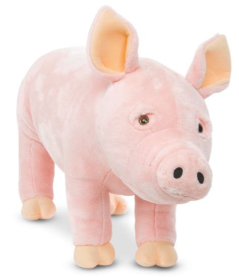 Melissa And Doug Pig Lifelike Stuffed Animal Dillards Pig Plush