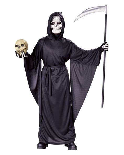 Grim Reaper Costume Halloween Costume Horror