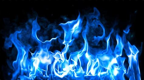 Blue Fire Video Background Animation Effect Youtube