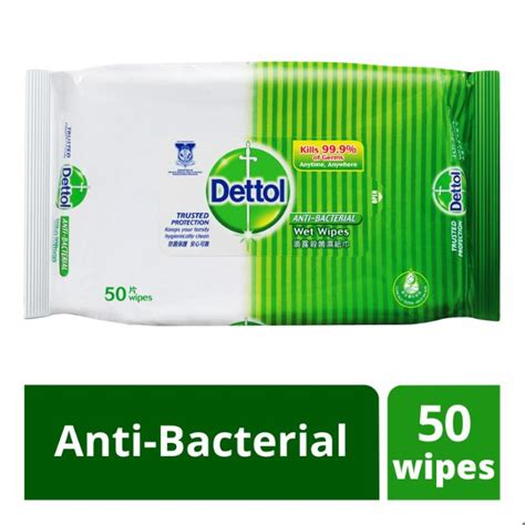Ready Stock Dettol Wipes Original Wet Tissue Antibacterial Virus Kill Clorox Shopee
