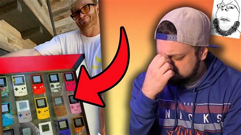 Twitter Freaks Out Over Logan Pauls Gameboy Color Table Youtube