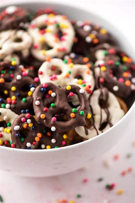 Chocolate Covered Pretzels Dipped Pretzels For Every Occasion