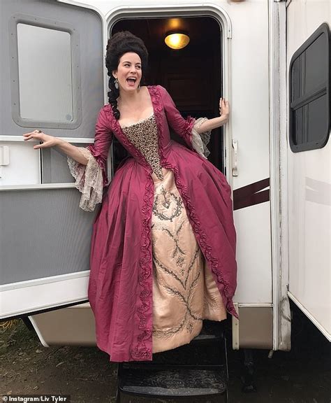 Liv Tyler Looks Unrecognisable As She Transforms Into Her Harlots