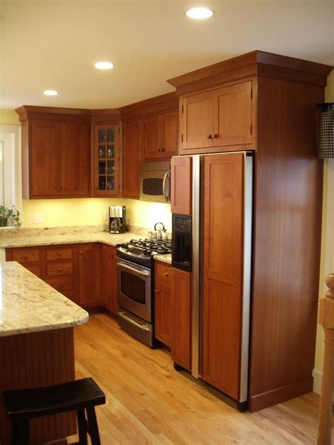 For me the most striking aspect of the cabinets is not that they are white (everyone is doing white kitchens now) but their construction design. Cherry full inset cabinets, Kitchen cabinets, built in ...
