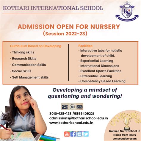 Admission Open In The Noida Schools Admission Open In Noida