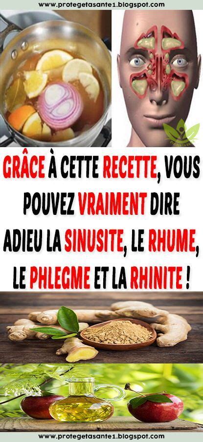 Grâce à Cette Recette Vous Pouvez Vraiment Dire Adieu La Sinusite Le