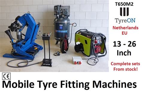 Tyreon Mobile Tyre Fitting Equipment Direct Stock Amsterdam
