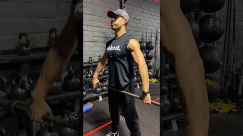 Bb Upright Row Wide Grip Youtube