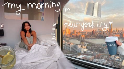 Spend The Morning With Me In Nyc Youtube