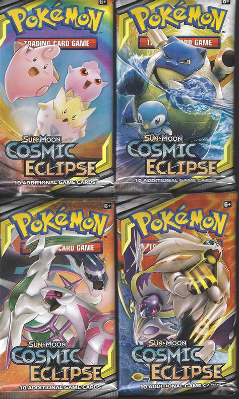 Troll and toad keeps a large inventory of all pokemon cards in stock at all times. Pokémon Cosmic Eclipse Booster Packs. Pokemon TCG