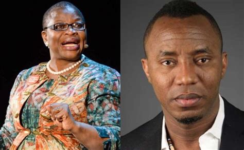Buhari May Think He Can Cage Sowore — Oby Ezekwesili