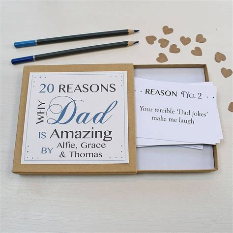 Personalised Best Dad Notes Best Dad Personalised Dad Jokes