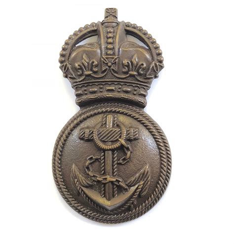 Royal Naval Division Rnd Chief Petty Officers Ww1 Cap Badge