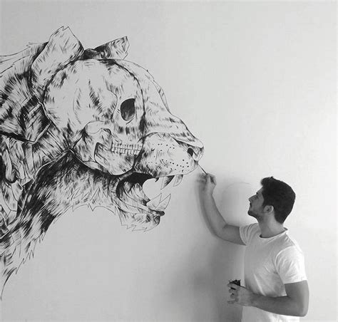 Pen And Ink Drawings Illustrate The Human Connection With Nature