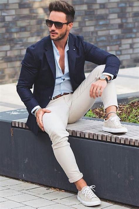 Casual Chic Mens Fashion Blazer Business Casual Attire For Men Mens
