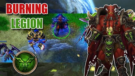Burning Legion Race Showcase Gameplay Warcraft 3 Custom Race Review