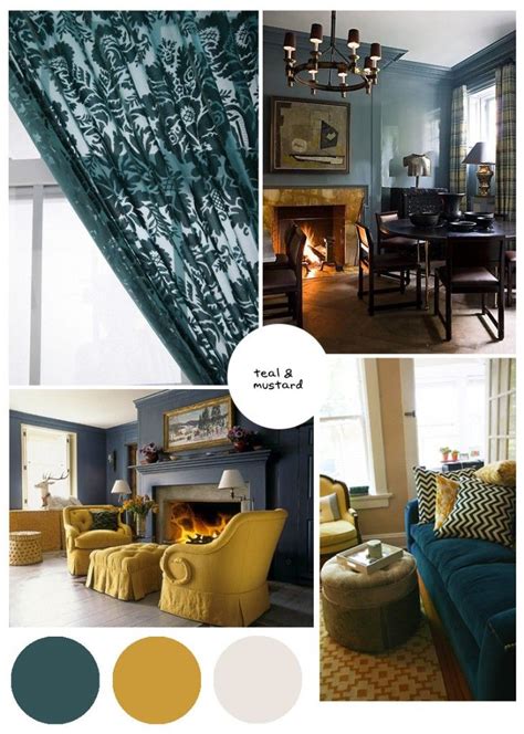 Living decor fashion room home decor brown living room decor blue living room decor living room styles teal living rooms room colors. color palette inspo: dark teal and mustard | Teal living ...