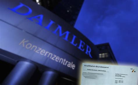 Daimler und das Kältemittel Blauer Brief aus Flensburg