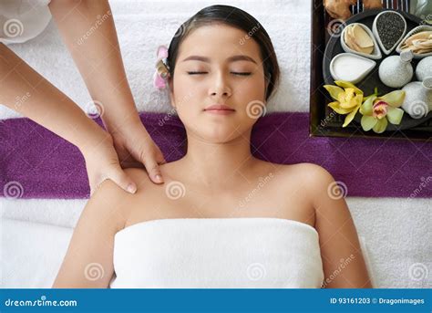 Reducing Stress In Beauty Salon Stock Image Image Of Treatment Healthcare 93161203