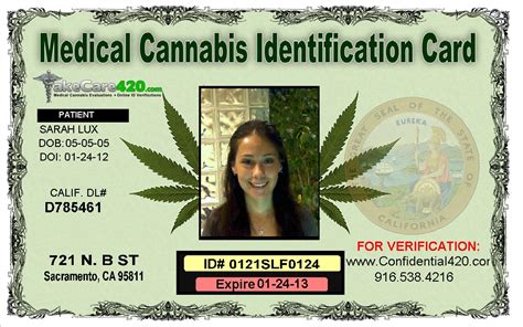 The card is valid for 12 months. Get Your Medical Marijuana Card - Holy Grail Of Weeds