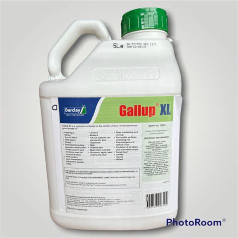 X L Gallup Xl Professional Strength Glyphosate Total Weed Killer