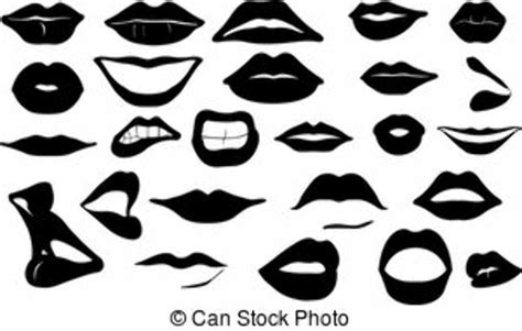 Download High Quality Lips Clipart Silhouette Transparent Png Images
