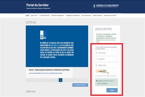 Portal Do Servidor Rj Como Emitir Contracheque Online