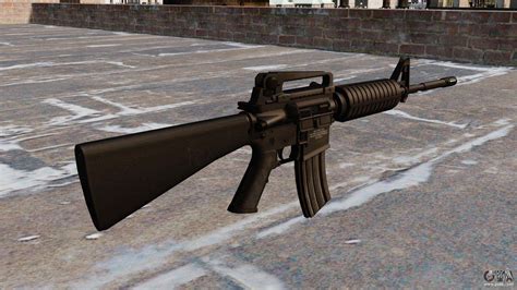 Automatic Colt M4a1 Carbine For Gta 4