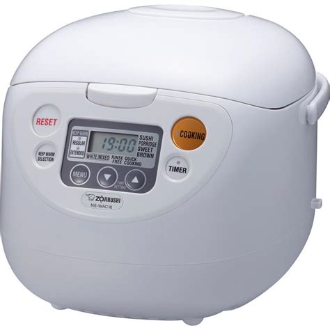 Zojirushi Micom Rice Cooker And Warmer White Cup Ns Wac Wd The