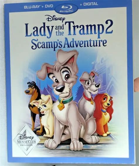 Disney Lady And The Tramp 2 Scamps Adventure Blu Raydvddigital Brand