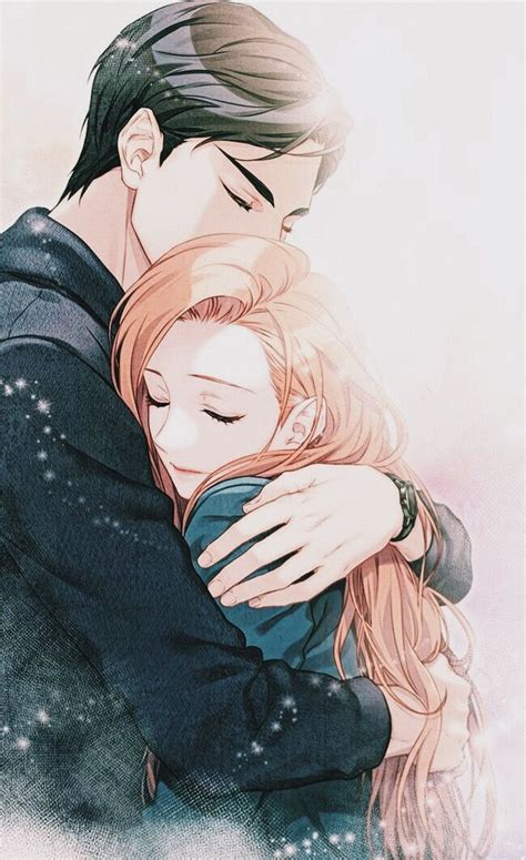 Anime Couples Romantic Hug Images Anime Wallpaper Hd