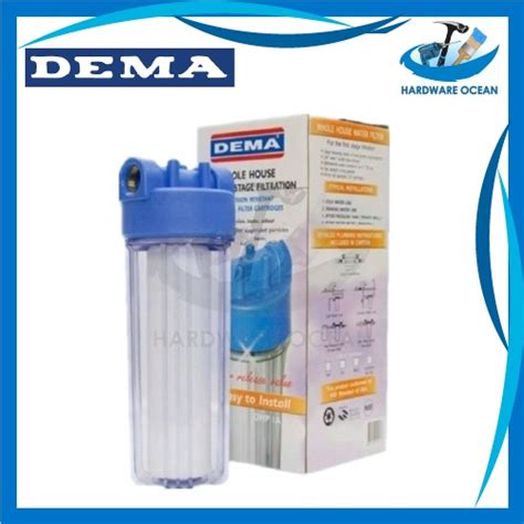 Dema Water Filter Set Outdoor Filter Water Filter Transparent Water