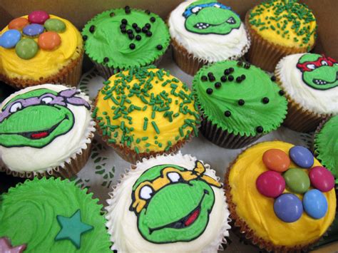 Teenage Mutant Ninja Turtle Cupcakes Crumbs And Doilies News