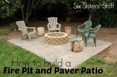 How to build a fire pit lowes. How to build your own fire pit and paver patio from ...