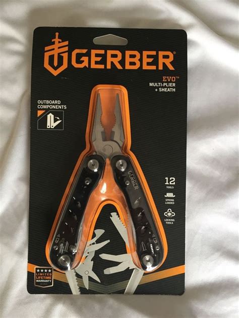 New Gerber Evo Multi Tool Sheath 12 Tools In 1 Gerber Multitool