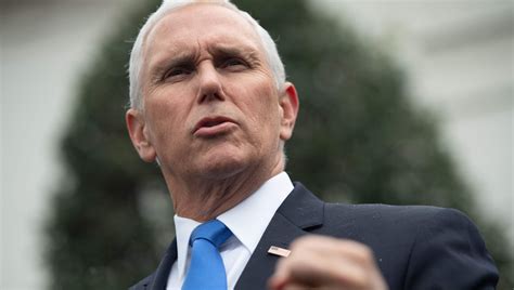 Husband, father, 48th vice president of the united states. Vice President Mike Pence arrives in Southwest Florida