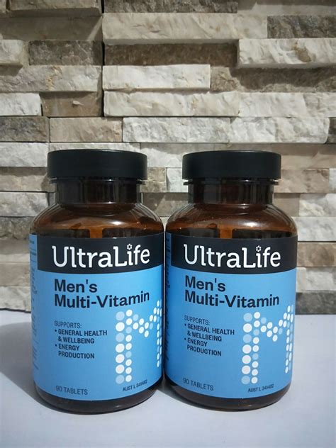 UltraLife Men S Multi Vitamin 90 Tablets Lazada PH