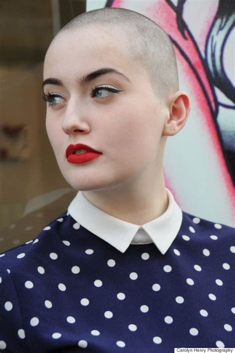 these pictures prove that bald is beautiful bald women short hair styles shaved head