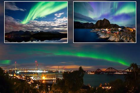 Northern Lights Visible From The Uk Tonight Heres How