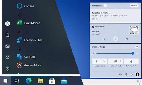 Windows 10 21h2 Update Brings Floating Start Menu And Better App