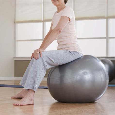 Does Bouncing On An Exercise Ball Help Exercise Poster