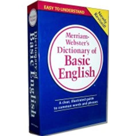 Merriam-Webster's - Dictionary of Basic English (PaperBack)