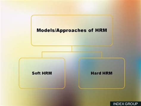 Soft And Hard Model Of Hrm