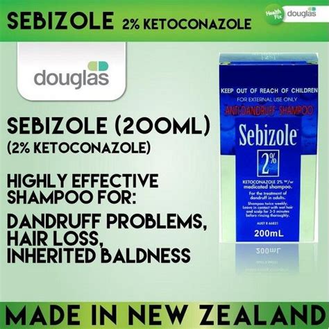 Fungal infections and other issues often damage the hair follicles. Sebizole 2% Ketoconazole Shampoo for Dandruff & Hair Loss ...