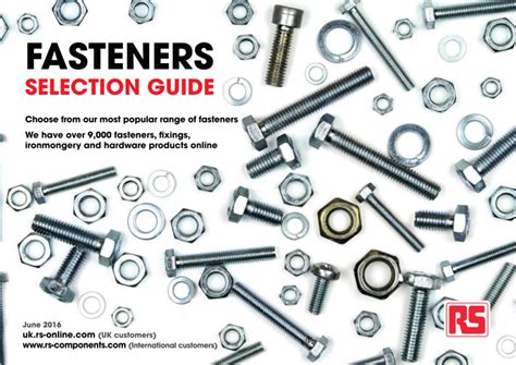 Fasteners Selection Guide