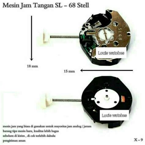 Jual Mesin Jam Tangan Sl 68 Steel Shopee Indonesia