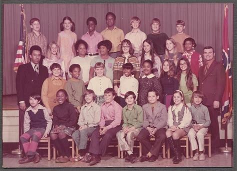 Elementary School Class Photo C 1971