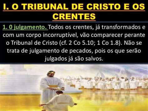 O Tribunal De Cristo E Os Galardões