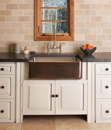 Copperstainless Farmhouse Sink Architonic