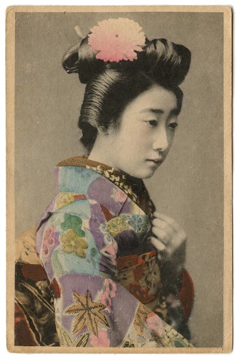 Geisha Kimono Japan Powered